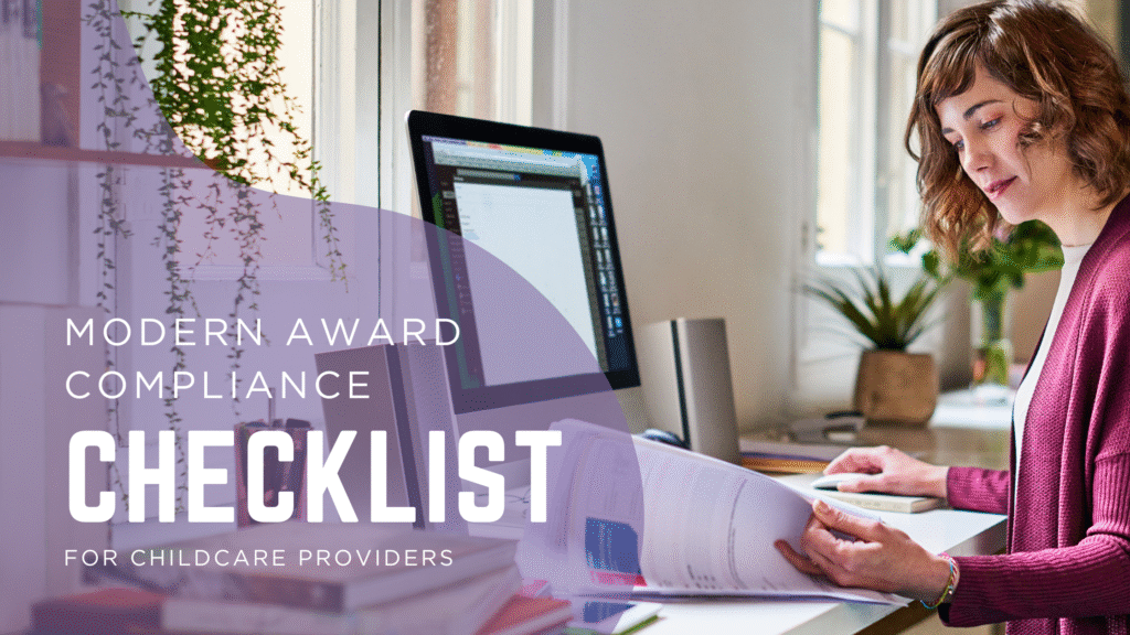 ECEC Modern Award Compliance Checklist